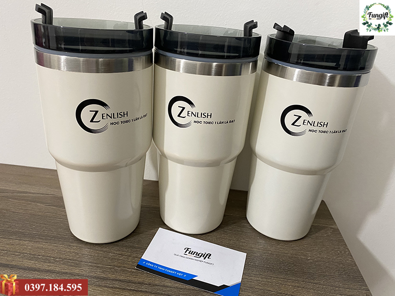 Cốc giữ nhiệt in logo theo yêu cầu