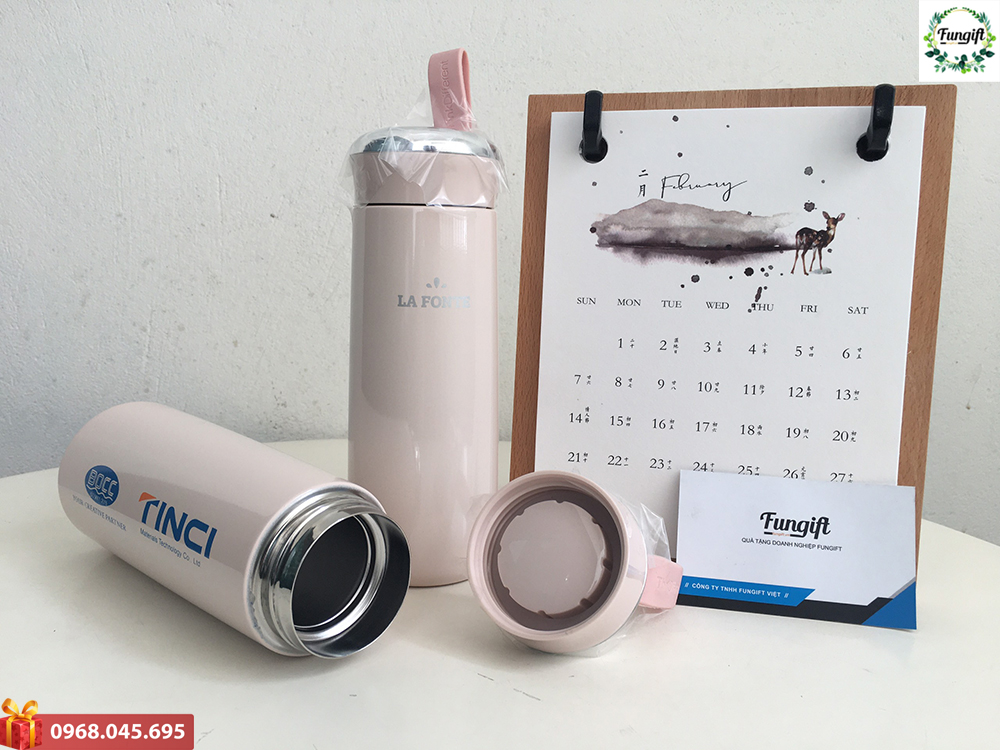 In logo lên bình giữ nhiệt
