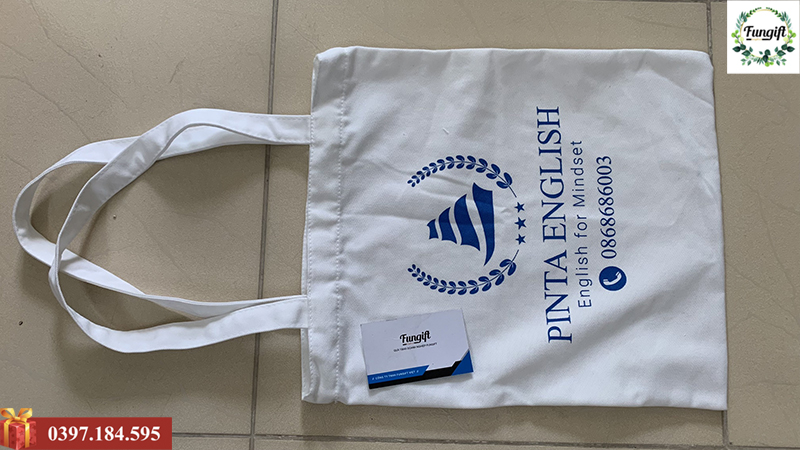 In logo lên túi vải bố
