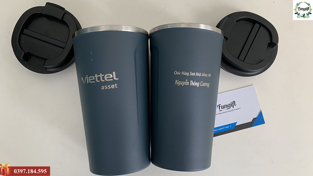 Ly giữ nhiệt in khắc logo giá rẻ