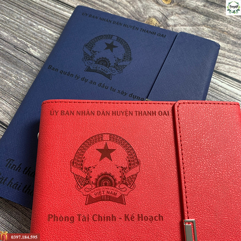 Sổ tay in logo giá rẻ