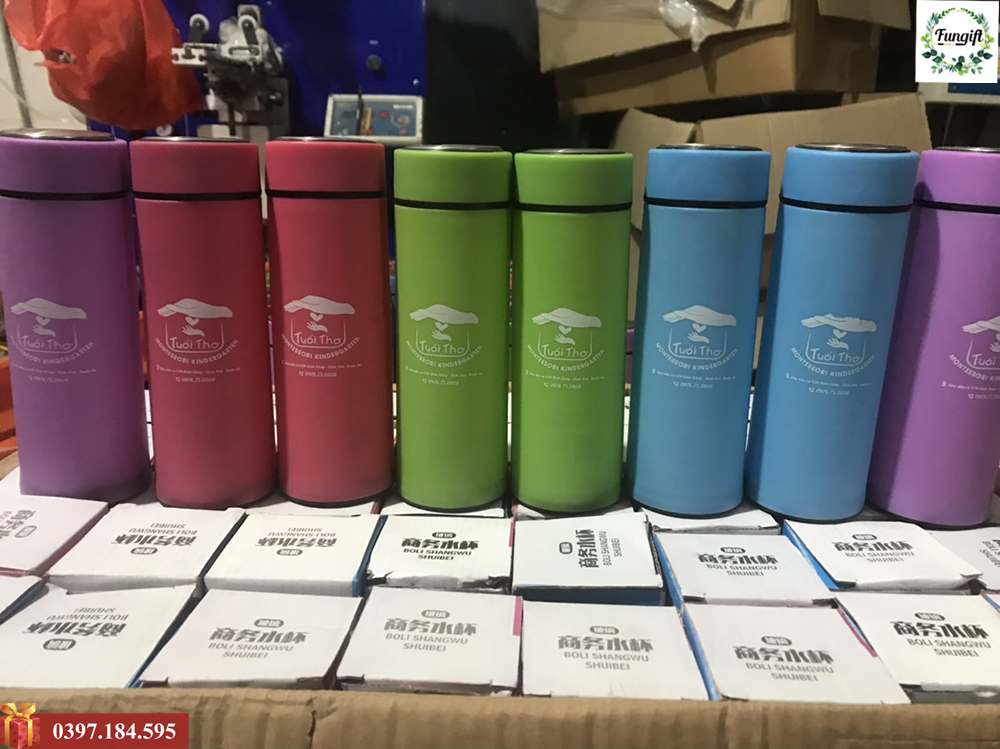Xưởng in bình nước theo yêu cầu