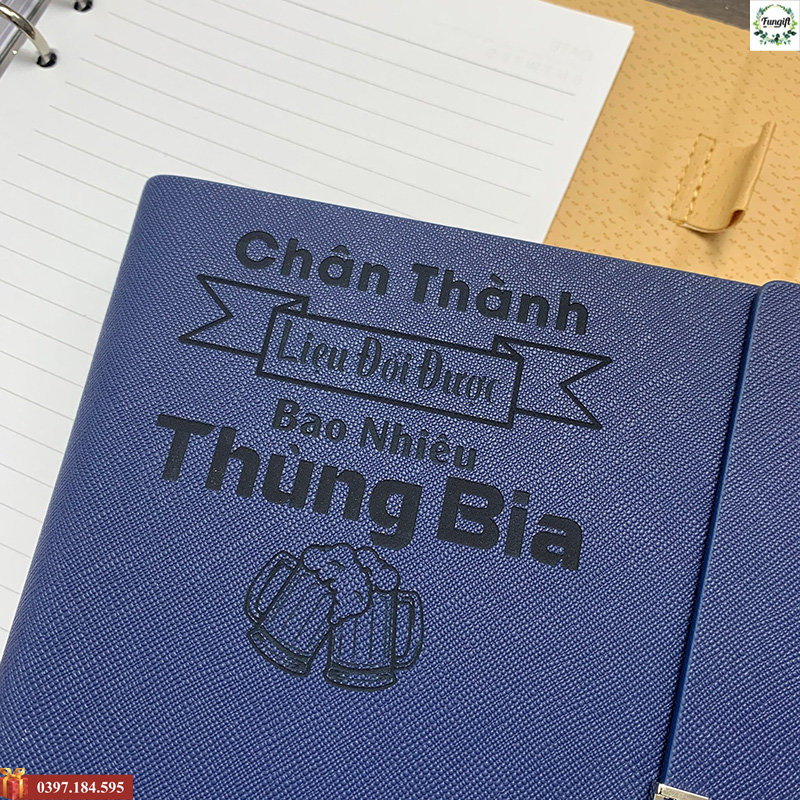 Xưởng sản xuất sổ bìa da