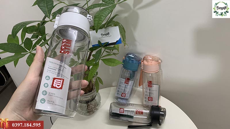 Bình nước thể thao in logo giá rẻ