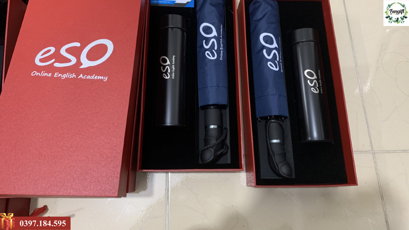 Bộ quà tặng giftset in logo công ty