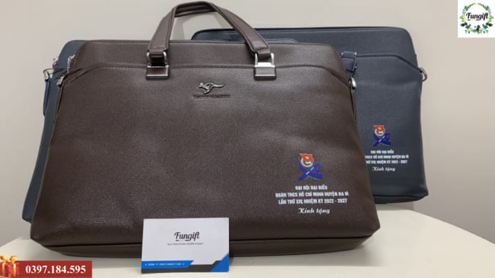 Cặp da quà tặng đại hội