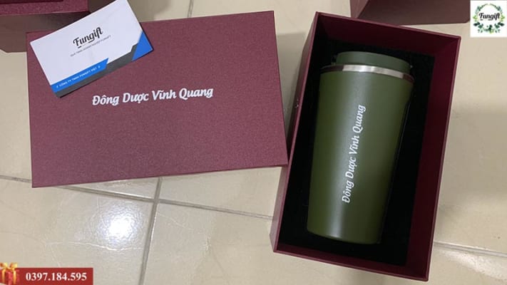 Cốc giữ nhiệt coffee in logo