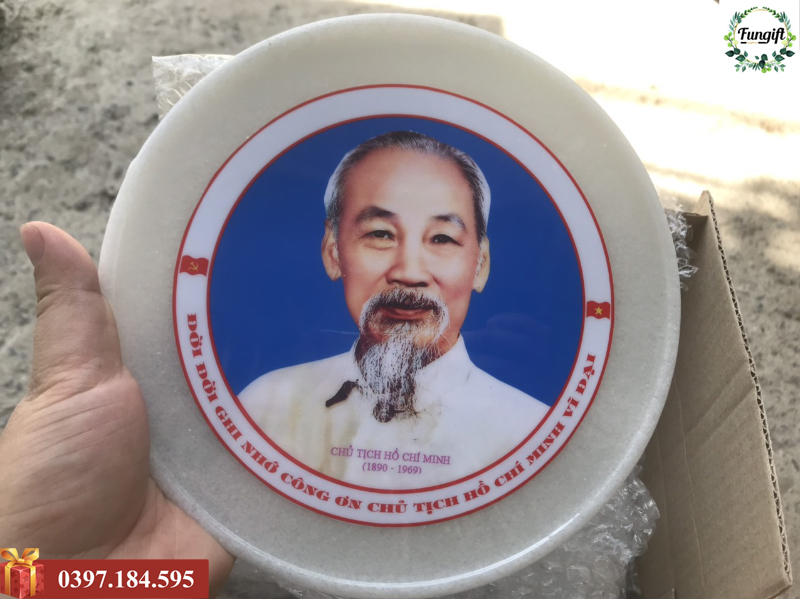 Đĩa đá in logo