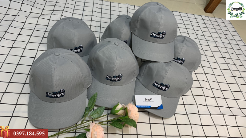 Đồng phục mũ lưỡi trai in logo công ty