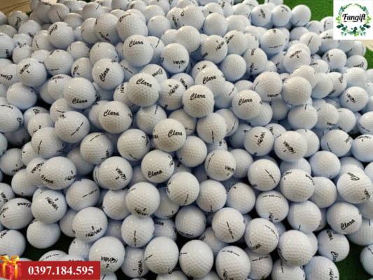 In bóng golf làm quà tặng