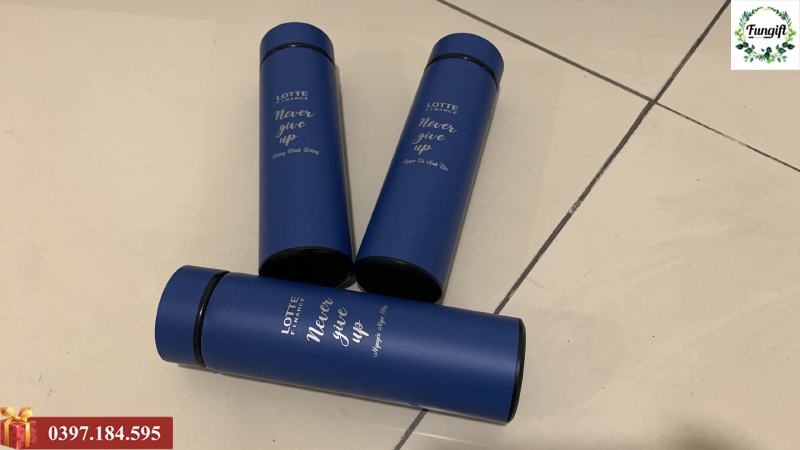 Khắc gia công bình giữ nhiệt