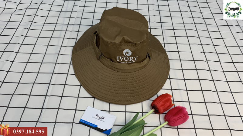 Nón tai bèo in theo yêu cầu