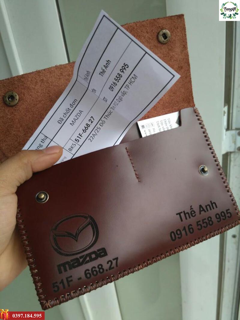 Ví da đăng kiểm