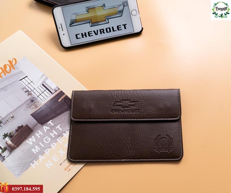 Ví da đựng giấy tờ xe