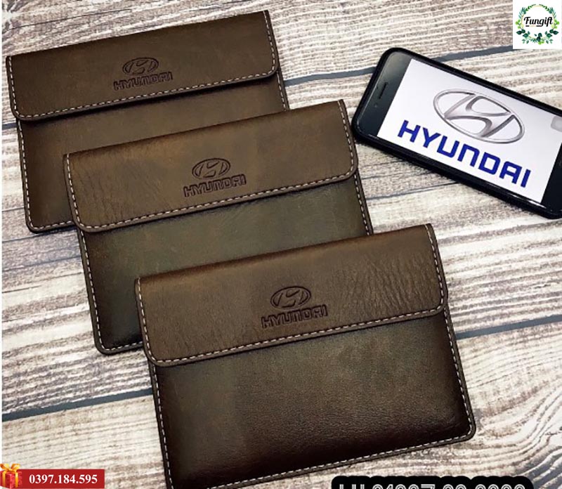 Ví đăng kiểm da bò