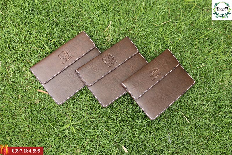 Ví đựng giấy tờ in logo công ty