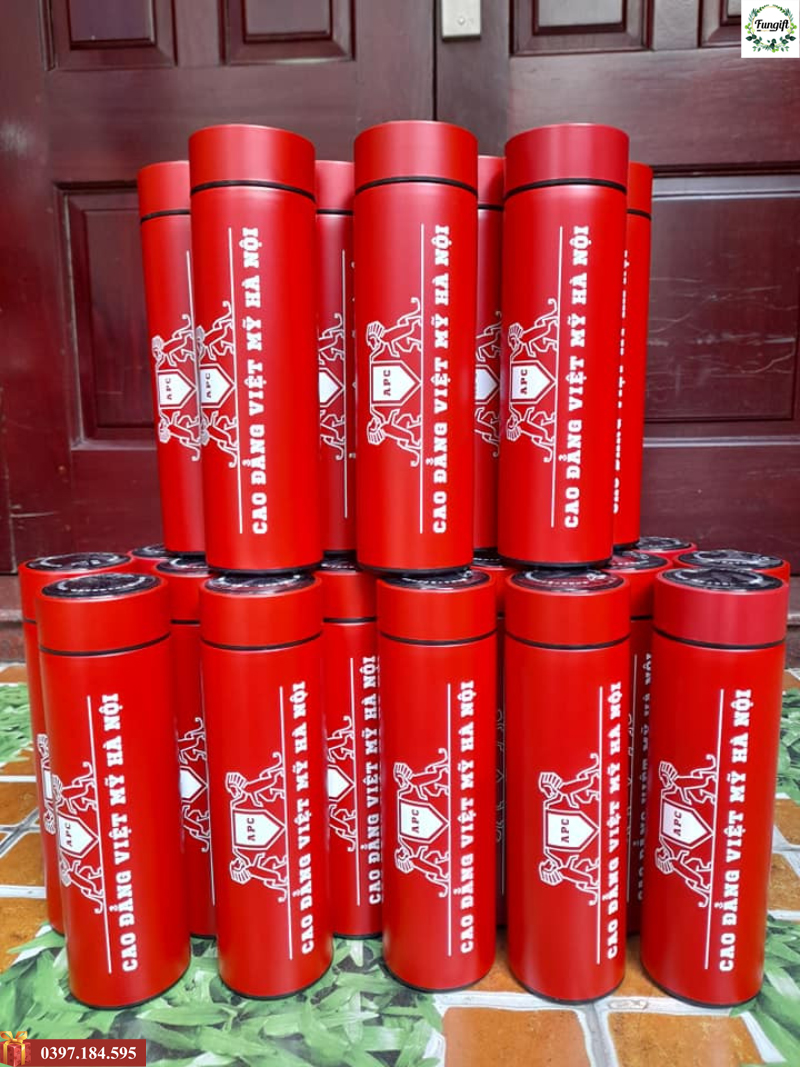 Bình giữ nhiệt in hình theo yêu cầu