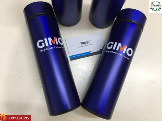 Bình giữ nhiệt in logo công ty