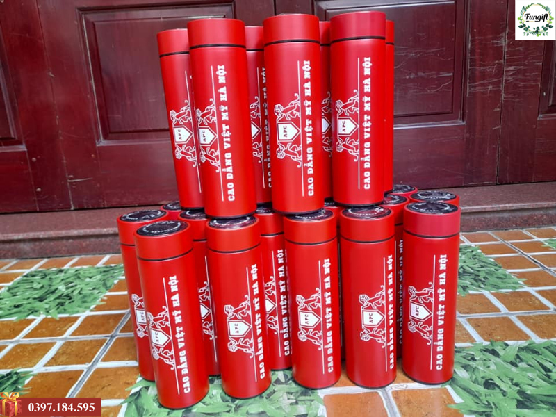Bình nước giữ nhiệt in logo