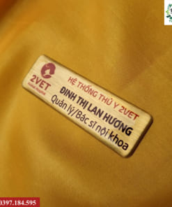 Bảng tên nhân viên cài áo