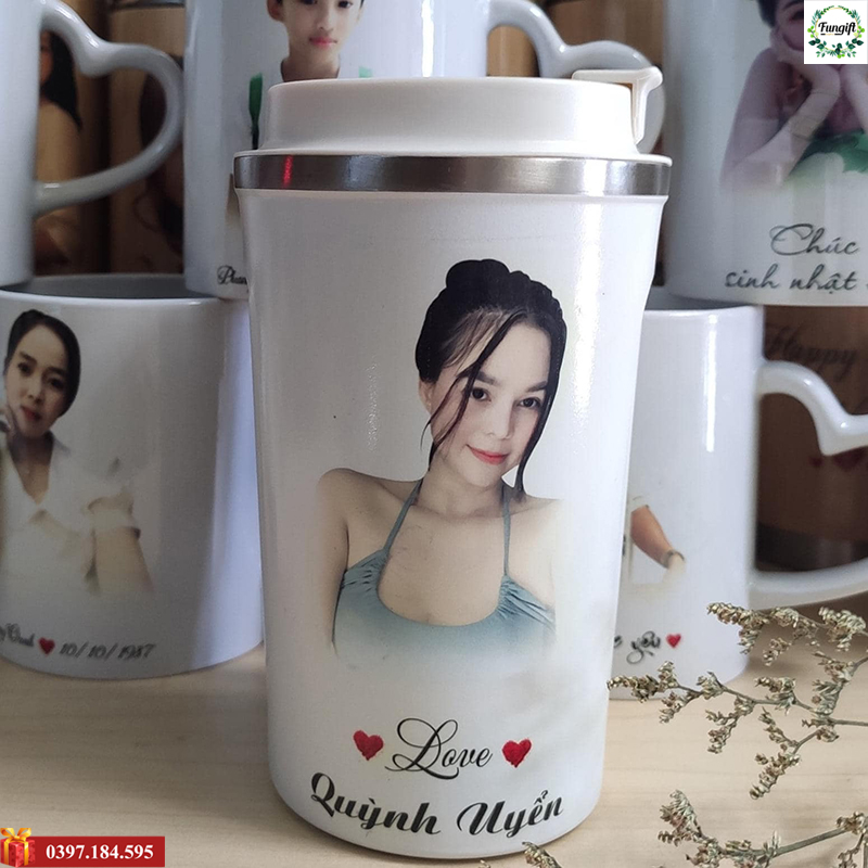 Bình giữ nhiệt quà tặng in logo theo yêu cầu