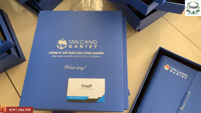 Bộ giftset văn phòng in logo