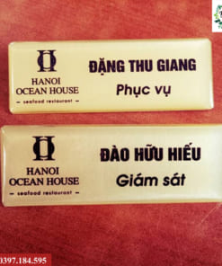 In bảng tên nhân viên Hà Nội