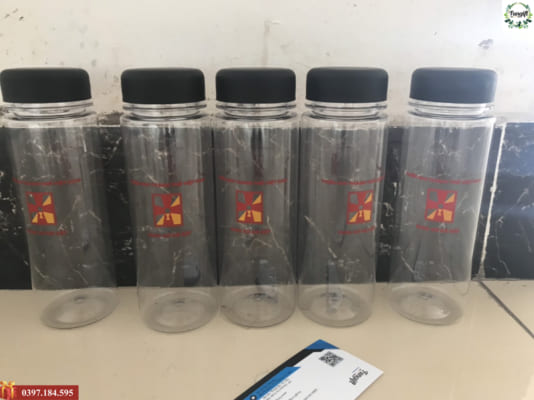 In logo lên bình nước Hà Nội