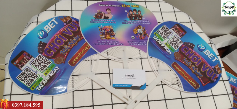 In quạt nhựa cầm tay Hà Nội