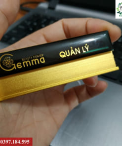 In thẻ tên nhân viên cài áo Hà Nội