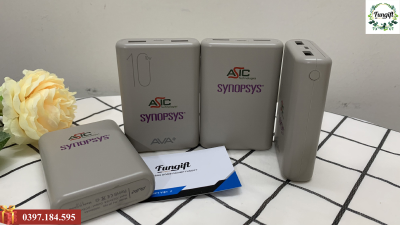 Pin sạc dự phòng in logo theo yêu cầu