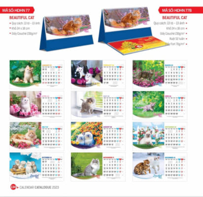 Sản xuất lịch tết