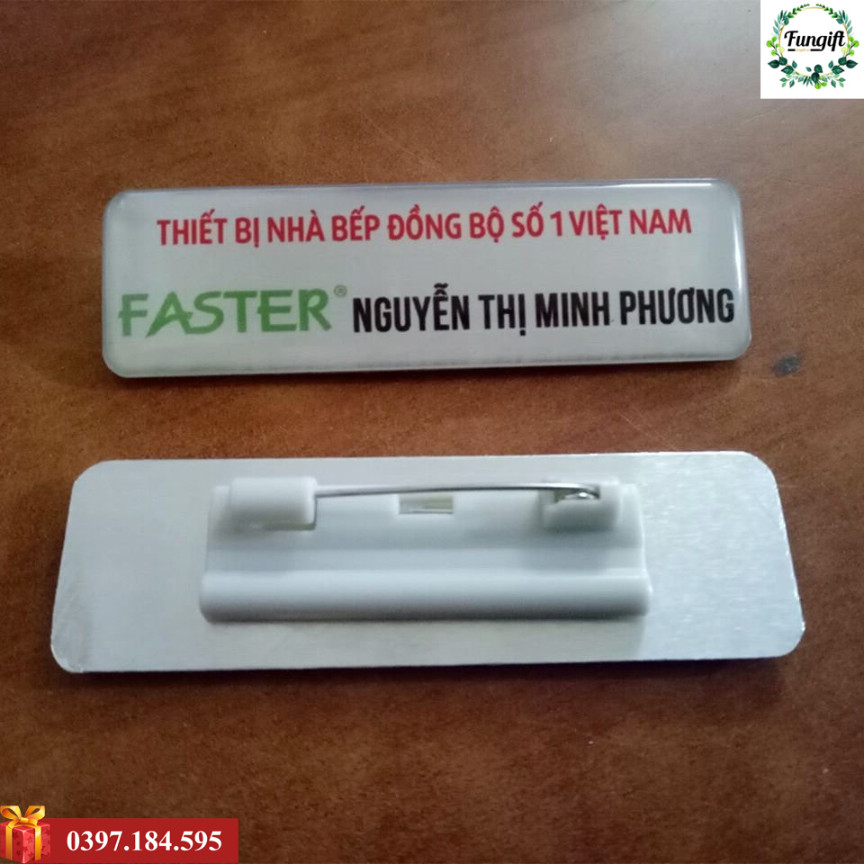 Xưởng in bảng tên nhân viên