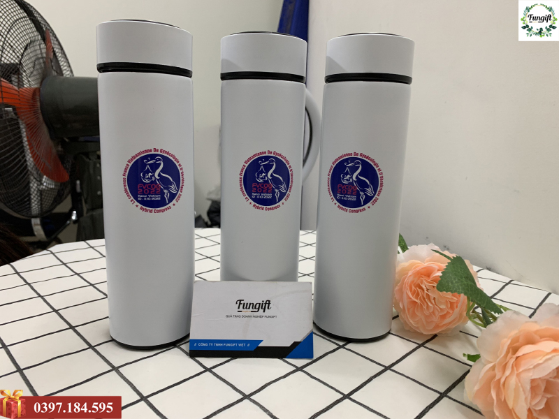 Bình giữ nhiệt in hình theo yêu cầu