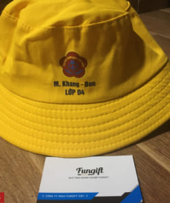 Mũ cho trẻ mầm non in logo