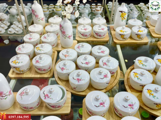 Khay đựng mứt tết đẹp