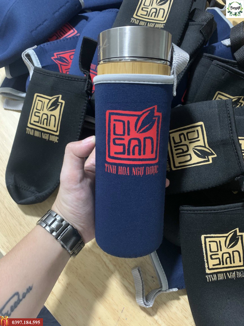 Túi đựng bình giữ nhiệt in logo