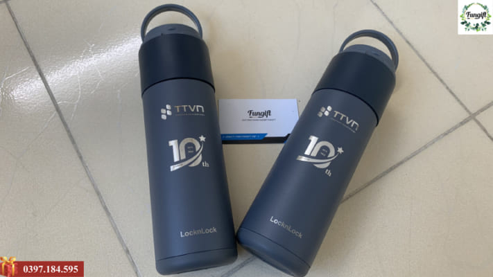 Bình giữ nhiệt Lock&lock khắc laser