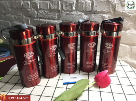 Bình giữ nhiệt in ấn logo theo yêu cầu