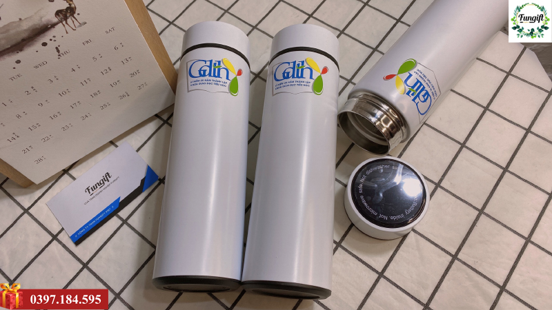 Bình giữ nhiệt in hình theo yêu cầu