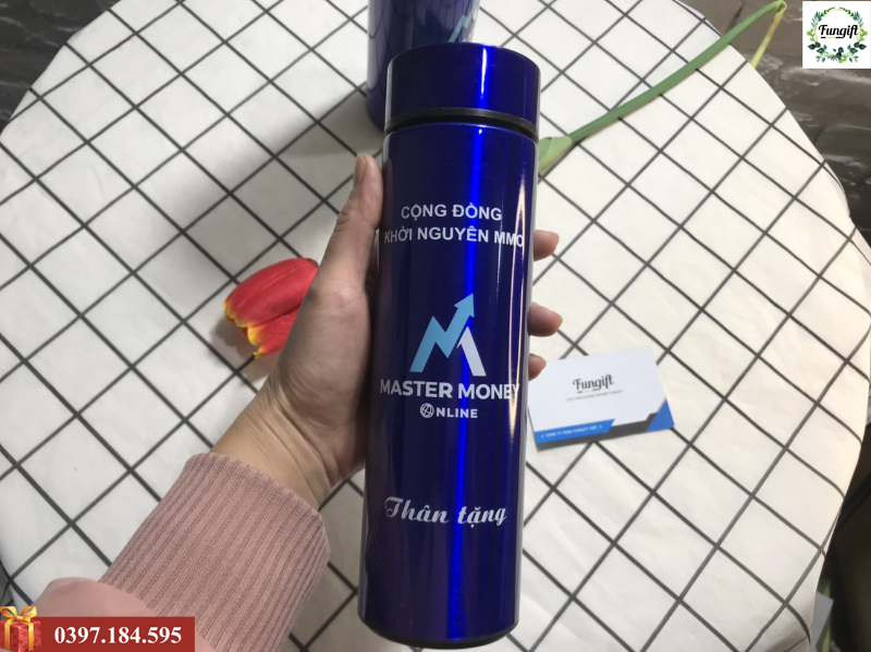 Bình giữ nhiệt in logo công ty