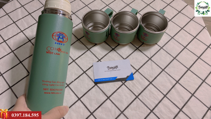 Bình giữ nhiệt in theo yêu cầu