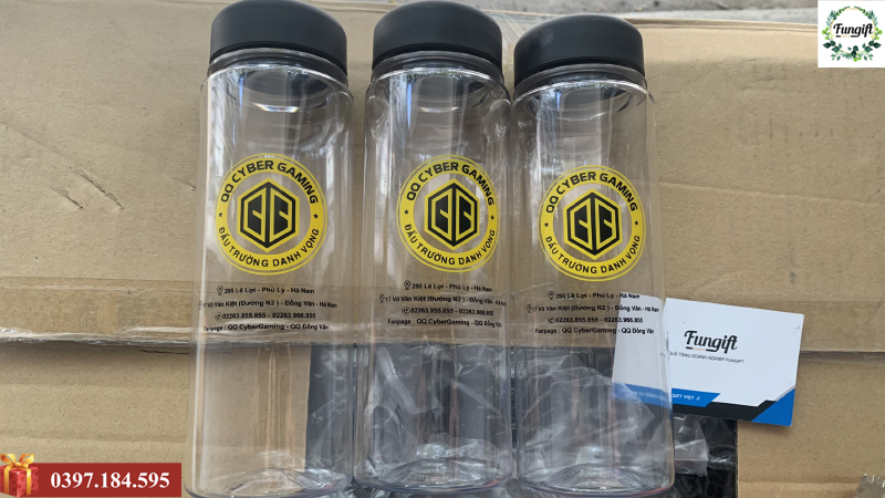 Bình nước nhựa my bottle in logo giá rẻ