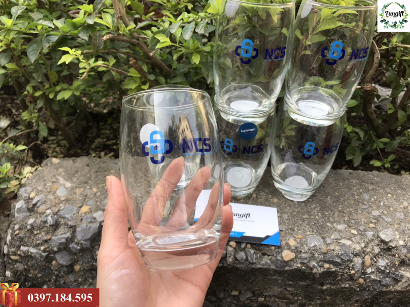 Bộ cốc thủy tinh dáng cao