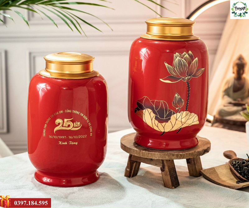 Hũ đựng trà cao cấp