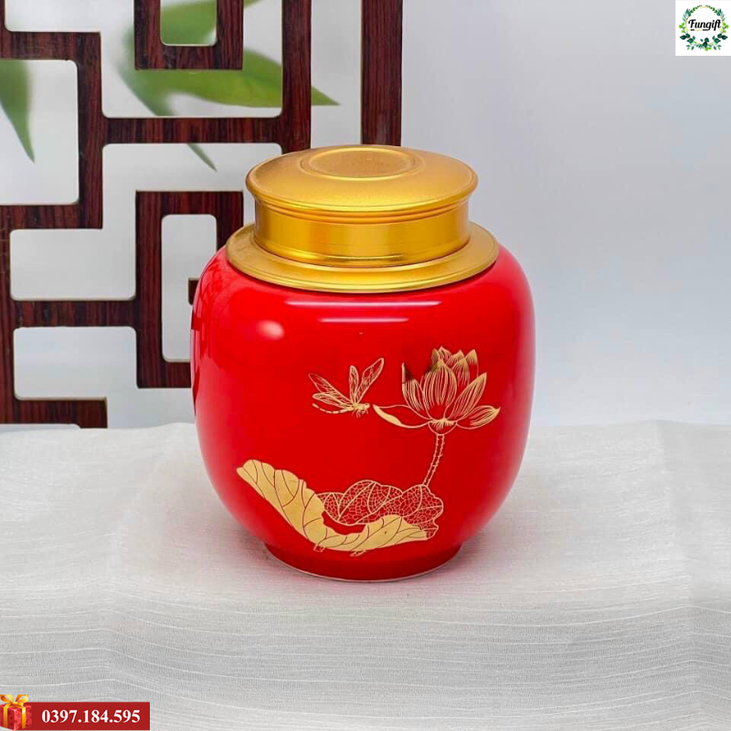 Hũ đựng trà đẹp