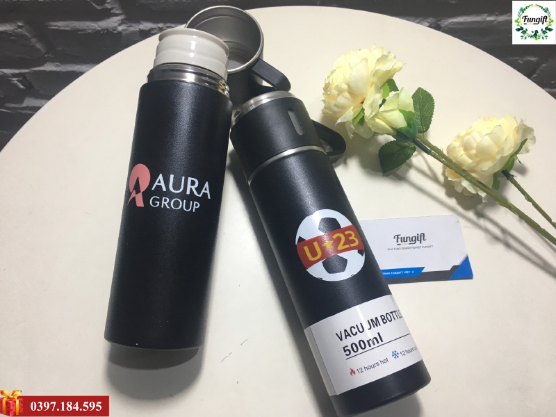 In logo lên bình giữ nhiệt