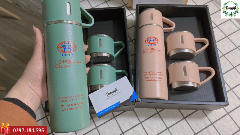 In logo lên bình giữ nhiệt