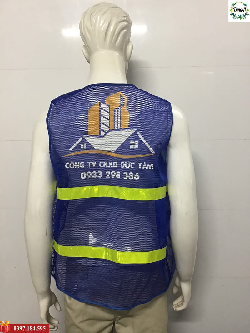 Áo gile bảo hộ công trình