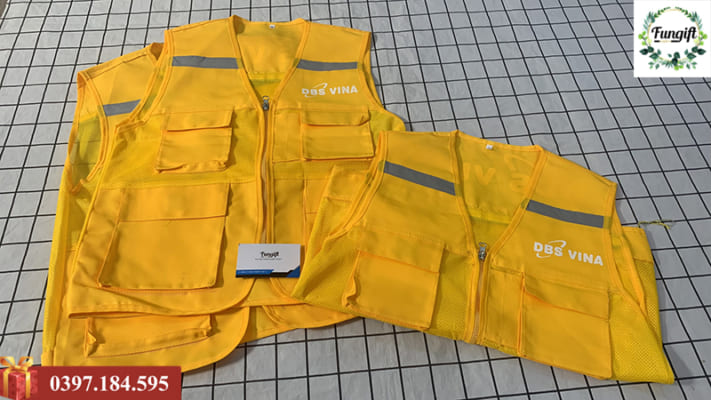 Áo gile bảo hộ công trường
